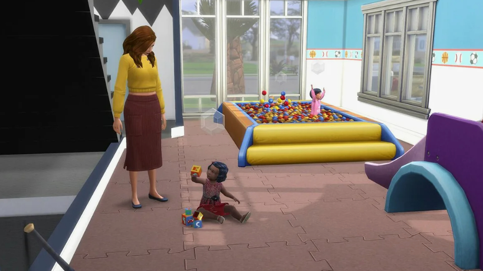 Управляйте детским садом в Sims 4 Любимое дело