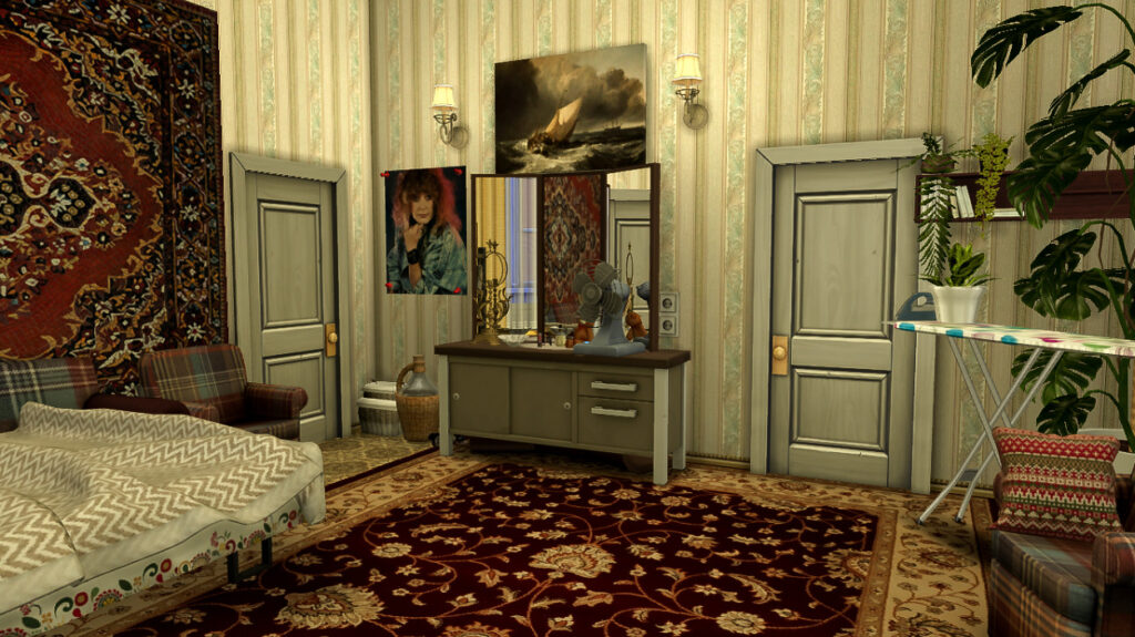 Квартира в советском стиле Сан Мишуно, Калпеппер хаус, 17 от milkisims для Sims 4