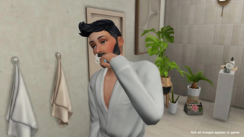 The Sims 4 Модная ванная: новые варианты внешнего вида и предметы