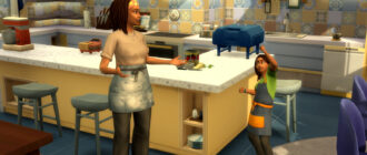 Мод Sims 4 «Работа из дома вместо кроличьих нор» от NoelleBellefleur