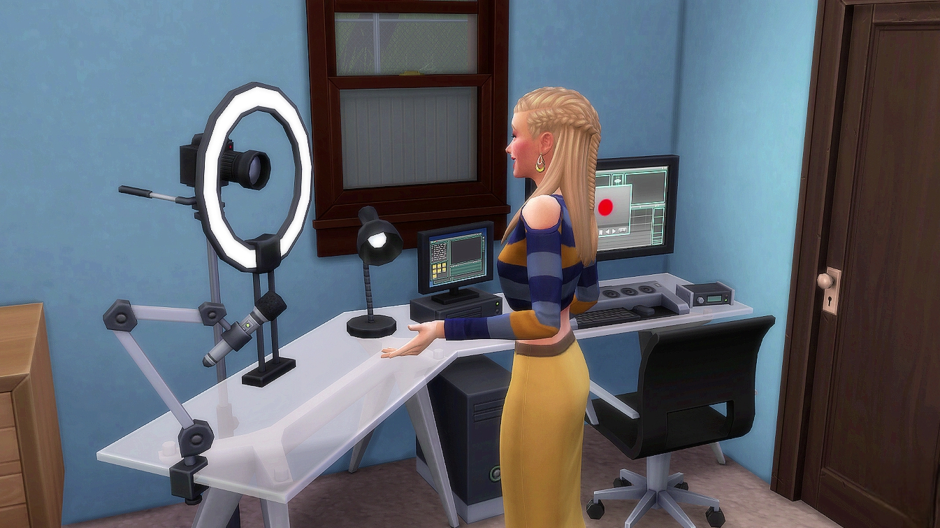 Все о создании контента и блогерстве в Sims 4