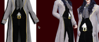 Коллекция мужской одежды от LIN_DIAN для Sims 4