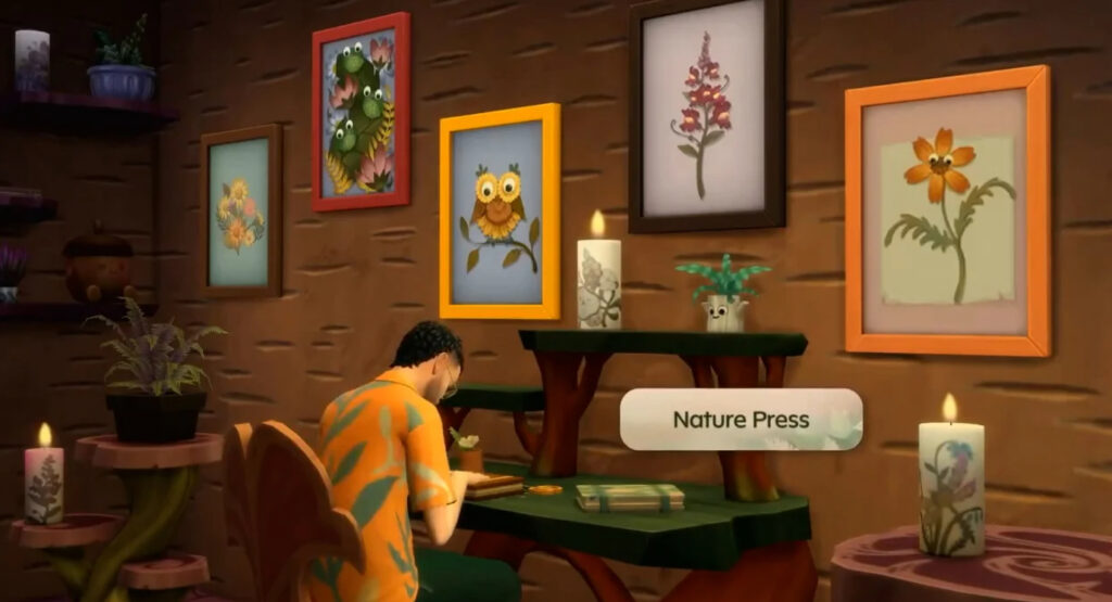 Обзор режима строительства и мебели Sims 4 Волшебство природы