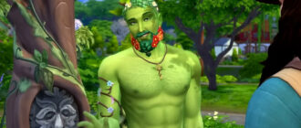 Видео игрового процесса и не только для Sims 4 Волшебство природы