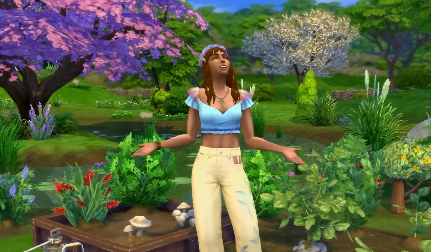EA раскрывает связь с другими дополнениями и Саундтрек Sims 4 Волшебство природы