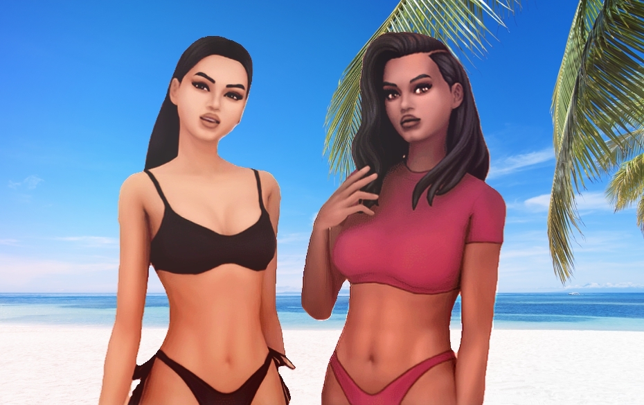 10 милых купальников Sims 4 CC: Коллекция бикини и шорт