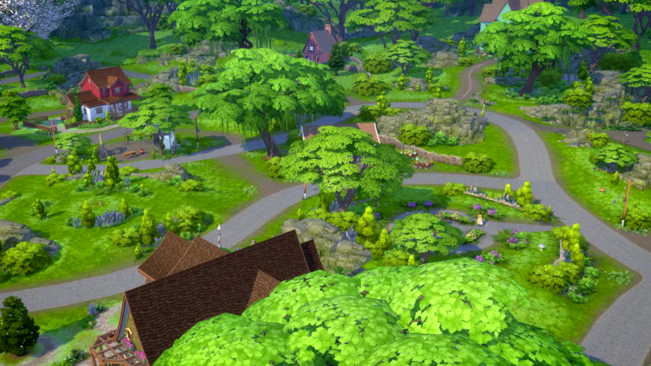 The Sims 4 Волшебство природы — участки сообщества в DLC