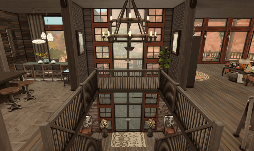 Ранчо «Друг» от Intelligentfly для Sims 4