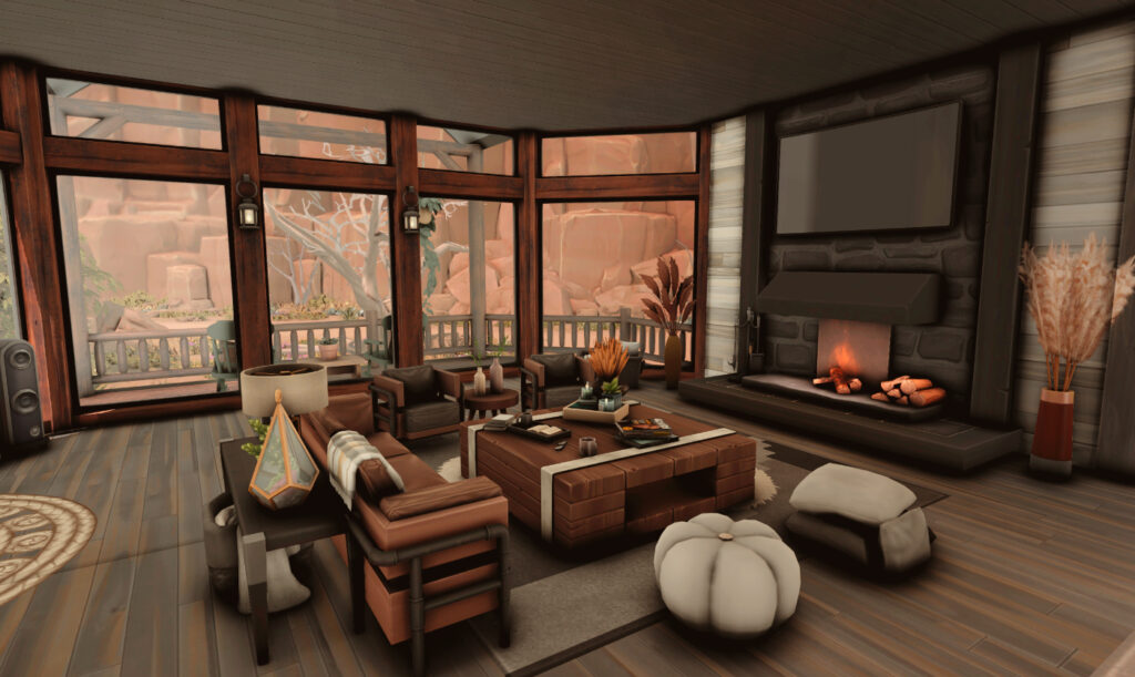 Ранчо «Друг» от Intelligentfly для Sims 4