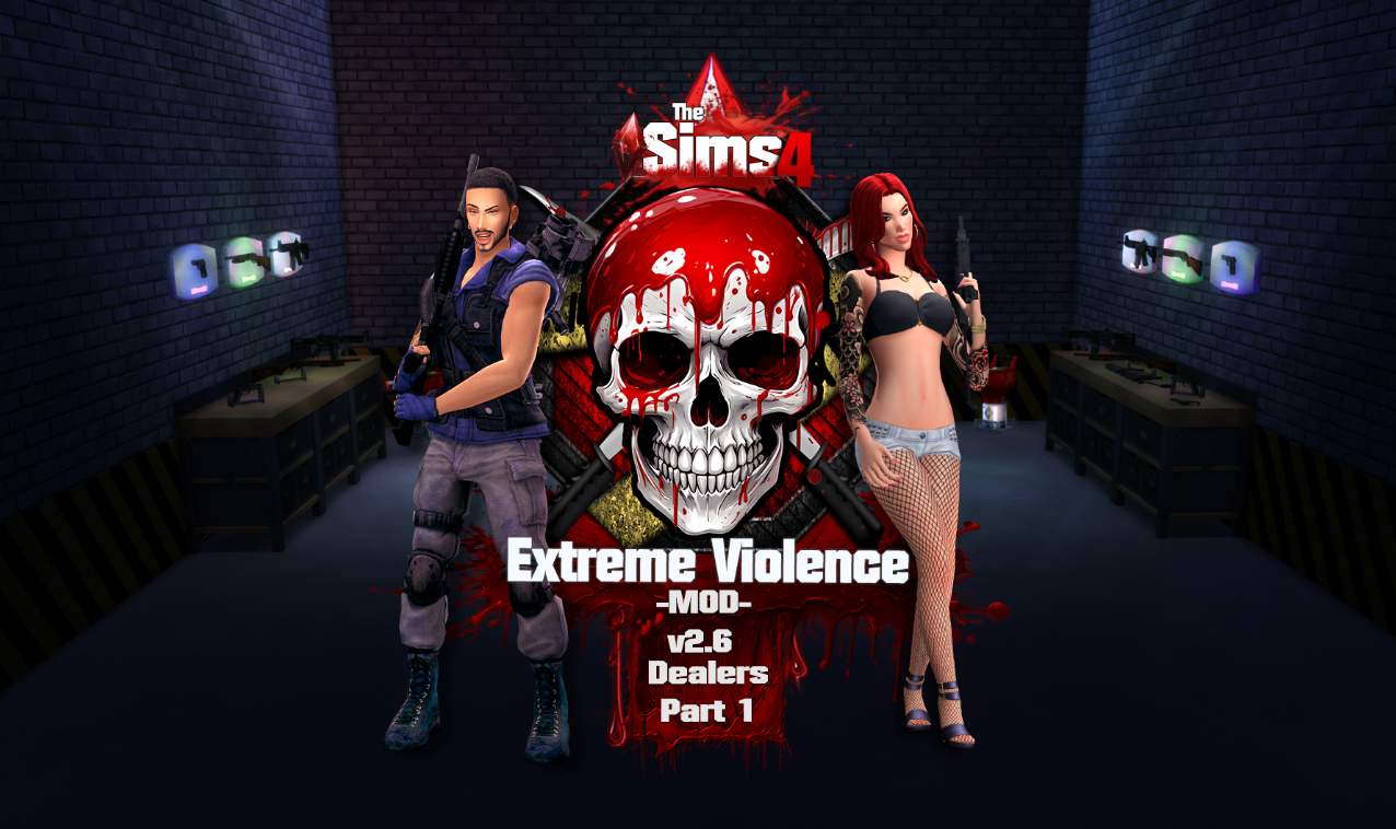Мод Sims 4 «Запредельная жестокость 2.6 Extreme Violence» от sacrificial
