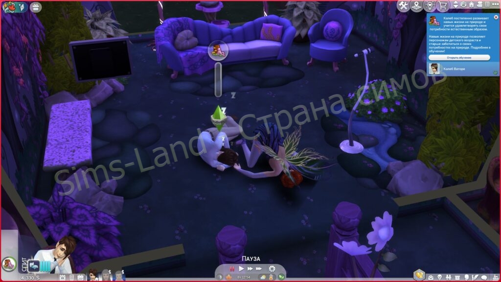 Все особенности навыка Жизнь на природе Sims 4 Волшебство природы