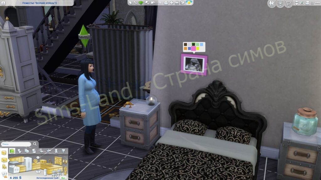Мод Sims 4 «УЗИ для беременных» от littlemssam