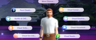 Мод Sims 4 «Чит-мастер CheatsMaster 1.2» от Arnie
