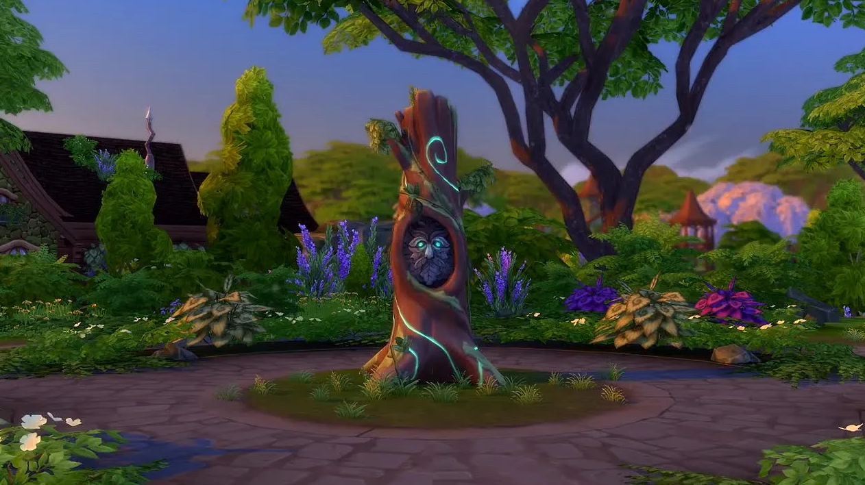 Советы и хитрости Sims 4 Волшебство природы