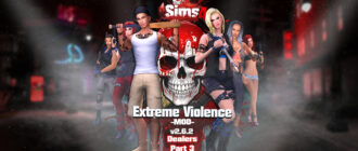 Мод Sims 4 «Запредельная жестокость 2.6.2 Extreme Violence» от sacrificial