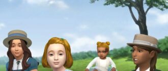 Челлендж Sims 4 «Воспитание всей деревней»