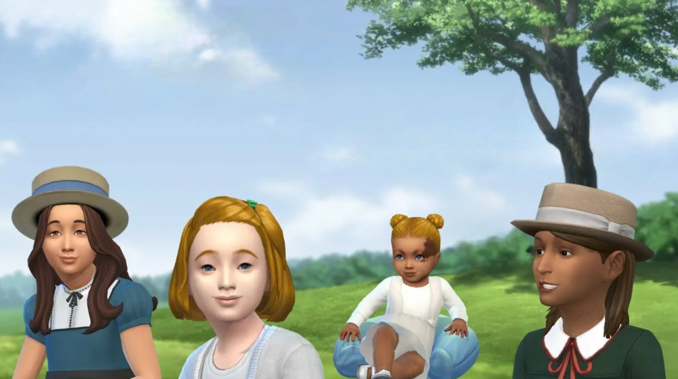 Челлендж Sims 4 «Воспитание всей деревней»