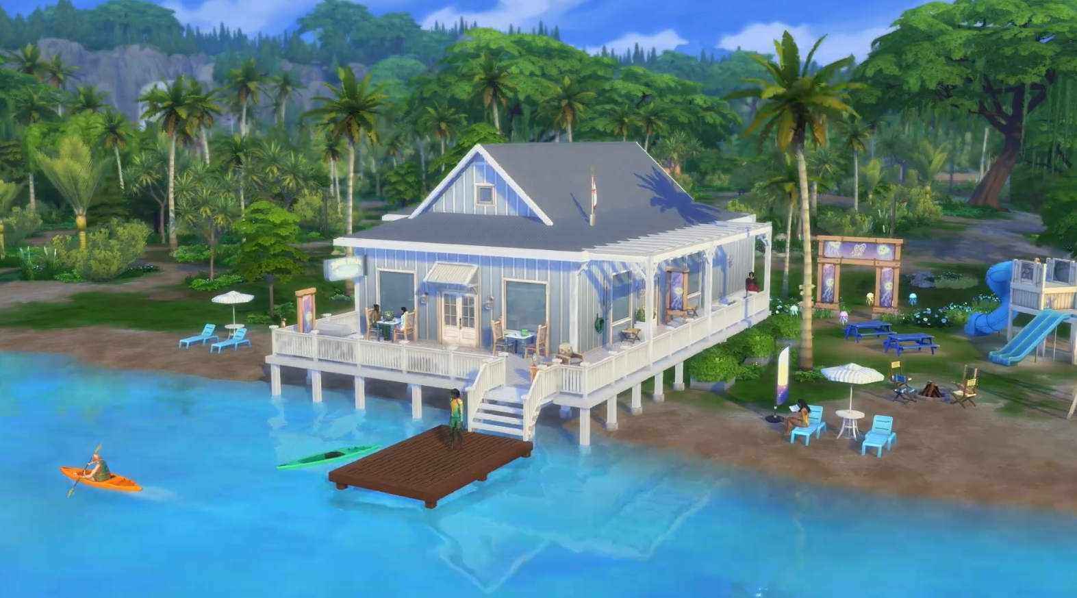 Чем отличаются Авторские заведения The Sims 4 Навстречу приключениям и участки Малого бизнеса