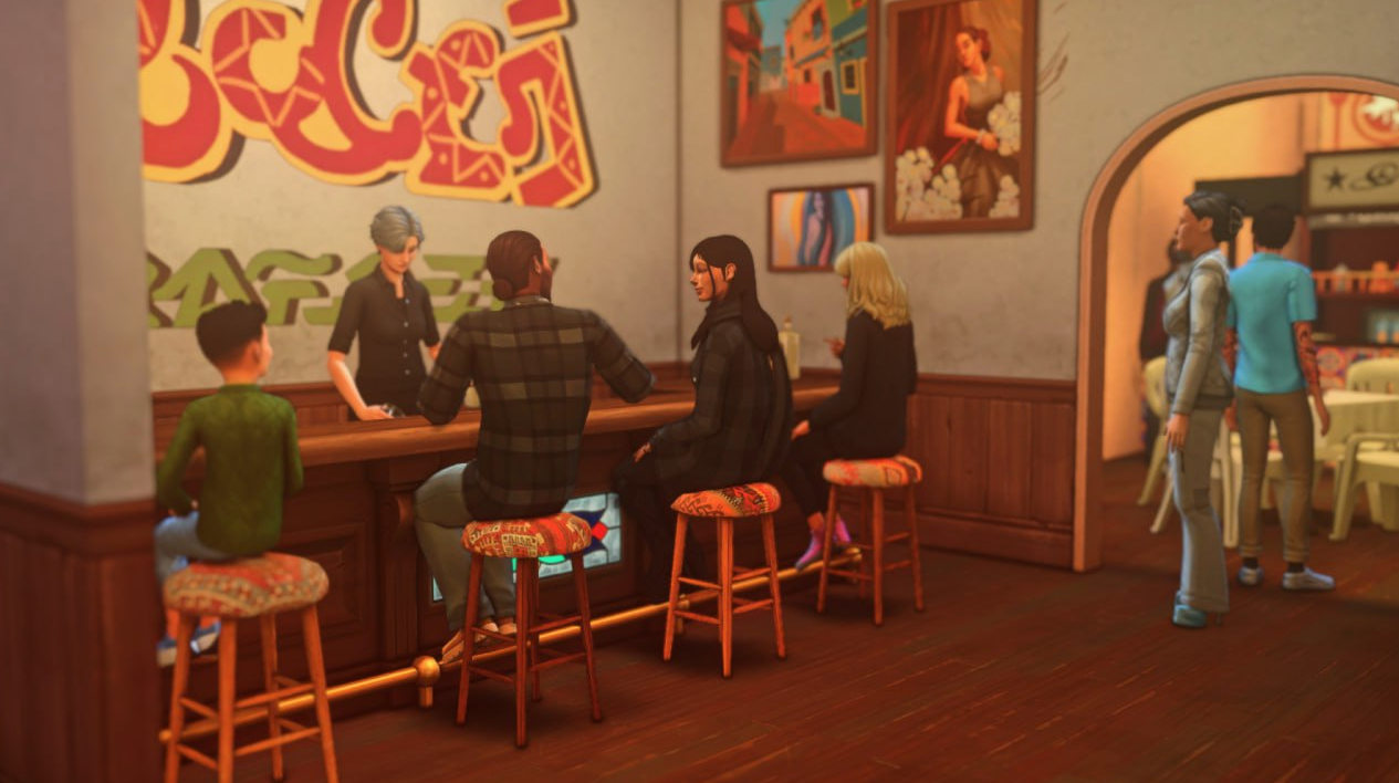 Челлендж Sims 4 Подростковая драма. Часть 1