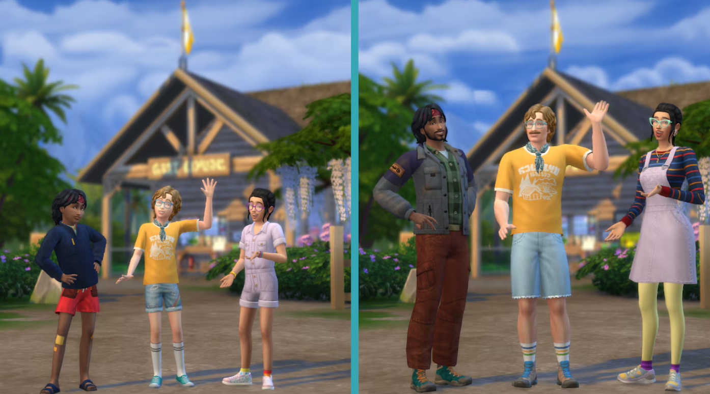 Истории и тайны новых семей из Гибби-Пойнт Sims 4 Навстречу приключениям