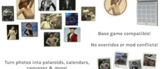 Мод Sims 4 «Фотографии и воспоминания Photographic Memory» от ravasheen