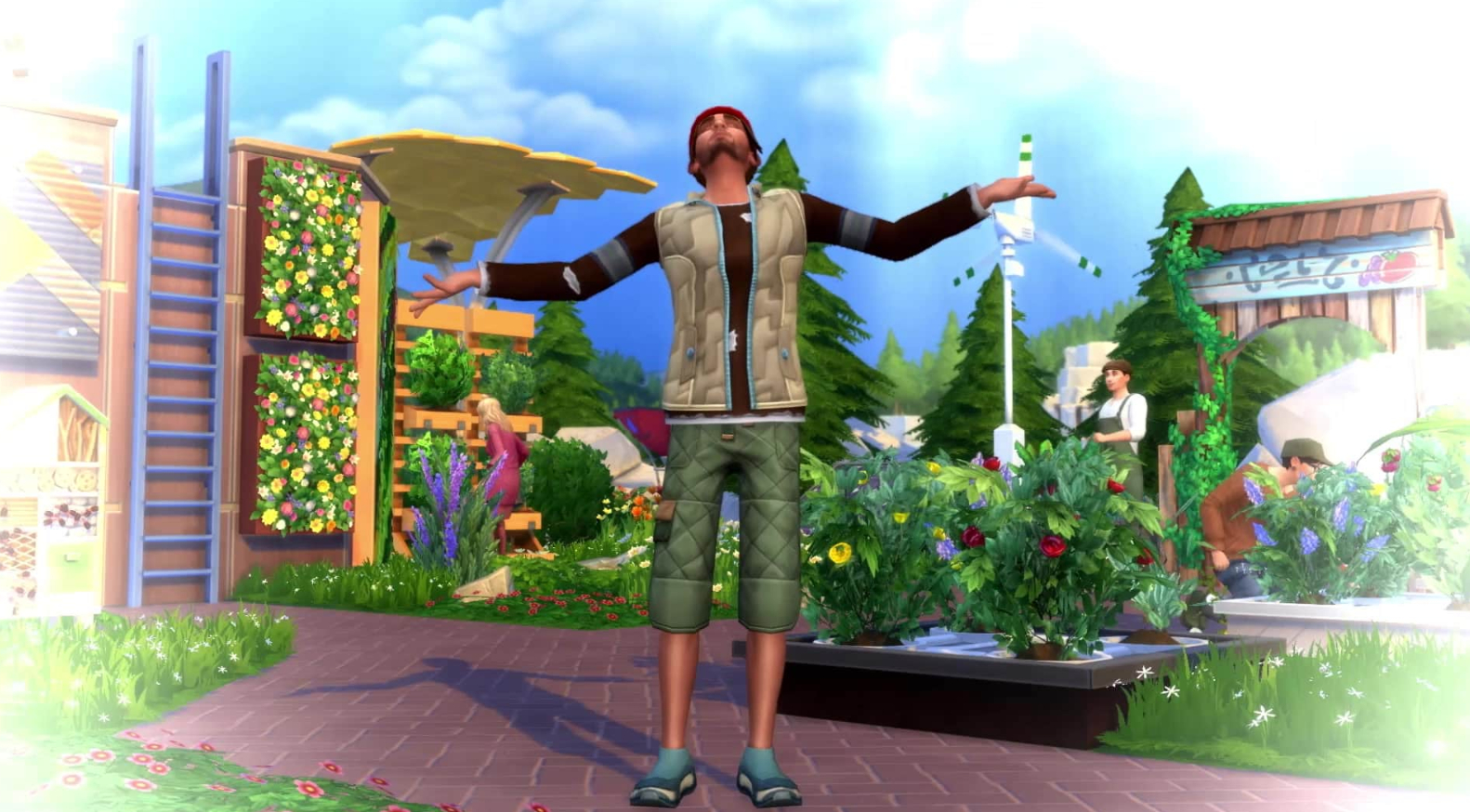 Челлендж Sims 4 «Достигни вершины города»