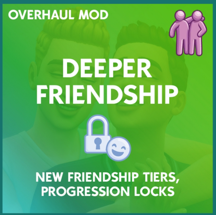 Мод Sims 4 «Новые грани дружбы» от tyjokr