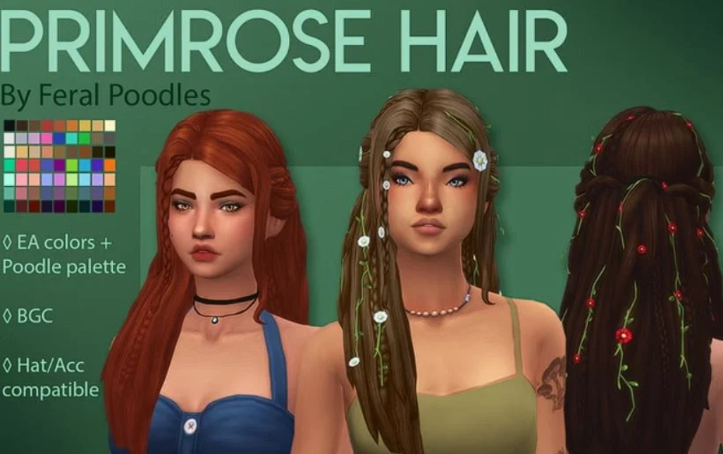 Сказочно-волшебные СС для фей в Sims 4