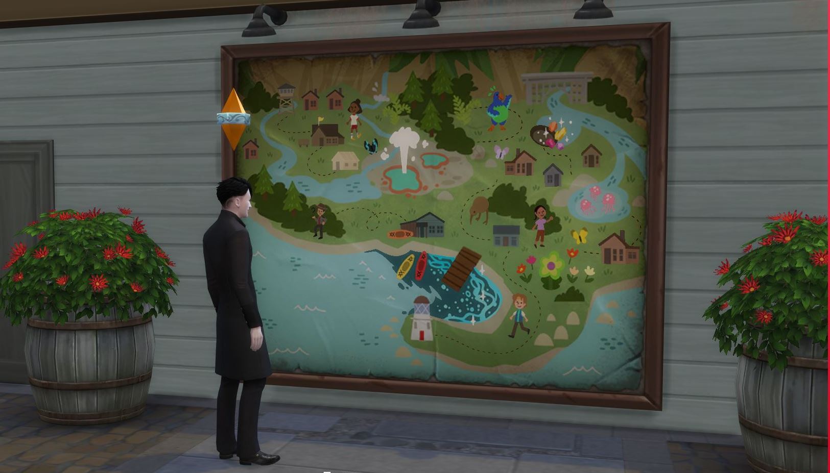 Всё о заданиях, этапах, NPC в Sims 4 Навстречу приключениям