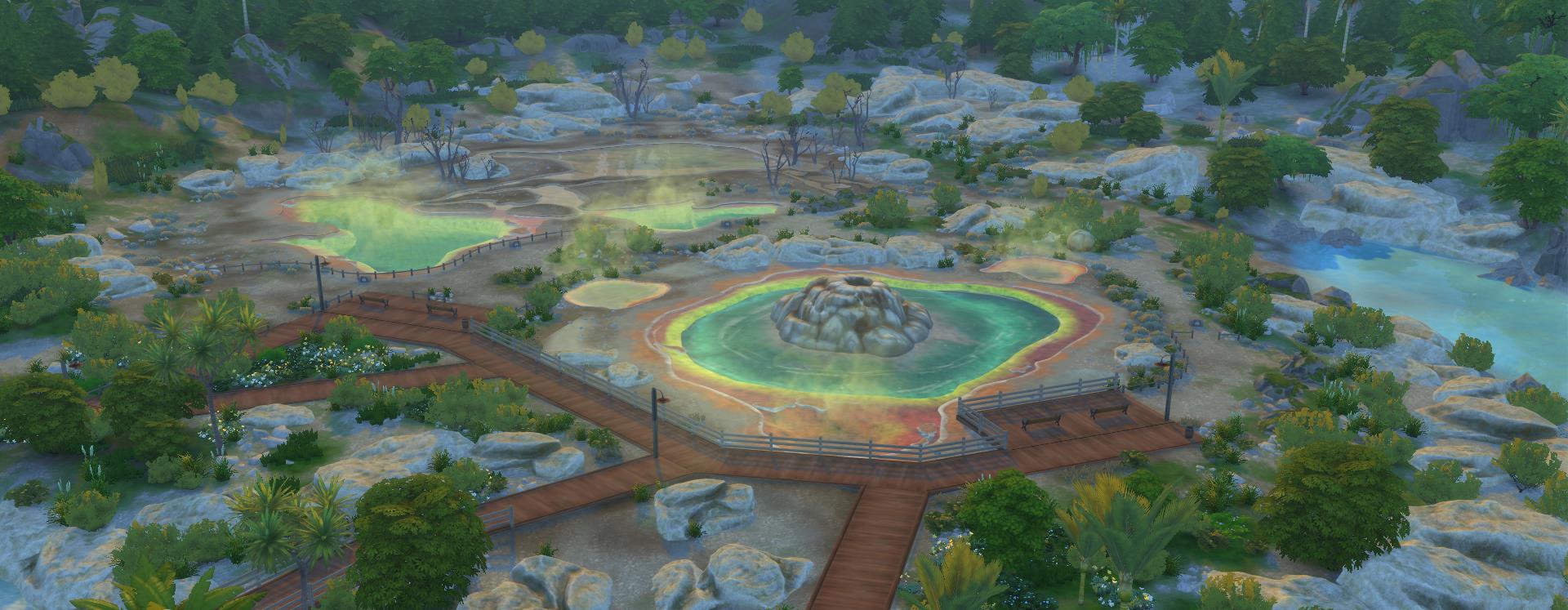 Живописные места и секреты Гибби-Пойнт в Sims 4 Навстречу приключениям