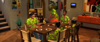 Детали бесплатного контента Западная Африка в патче от 4 ноября для Sims 4