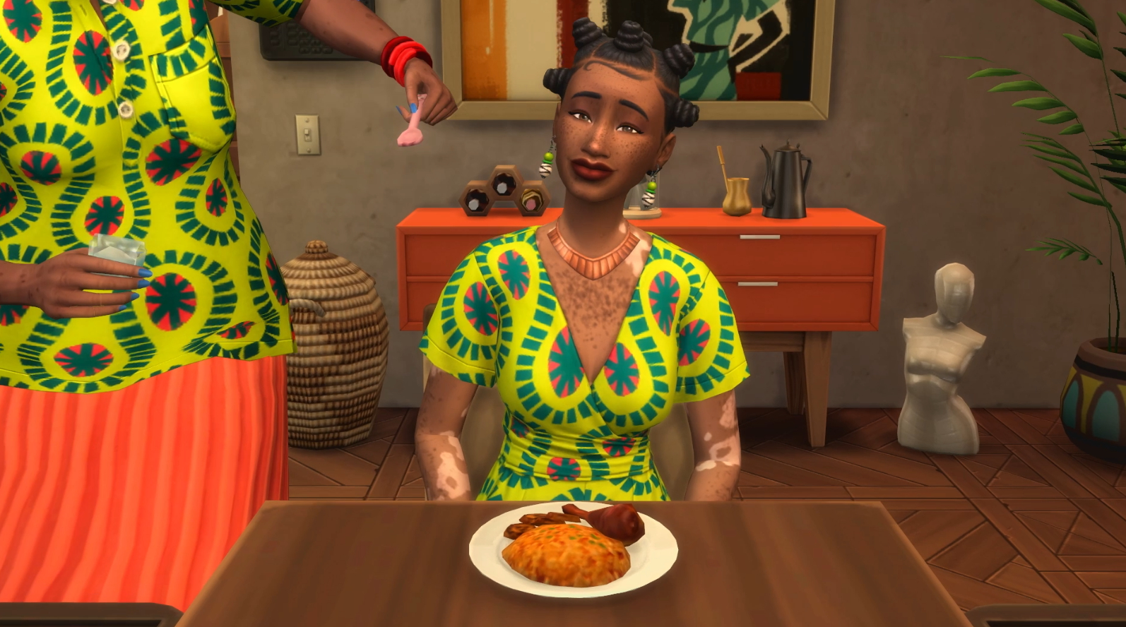 Детали бесплатного контента Западная Африка в патче от 4 ноября для Sims 4