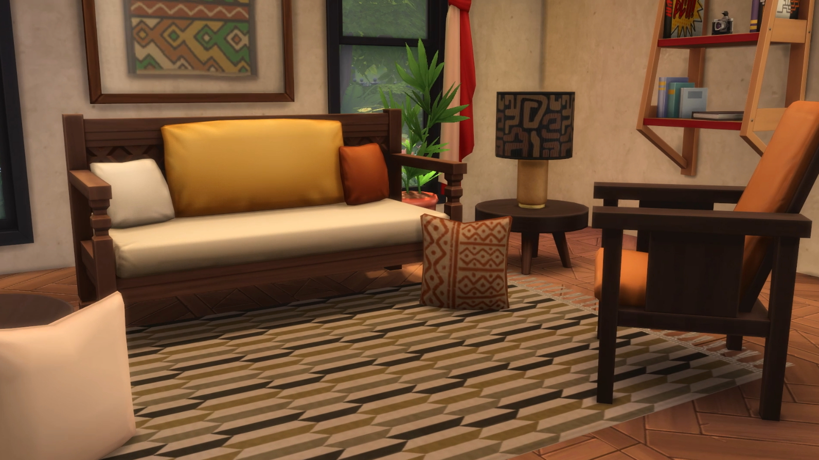 Детали бесплатного контента Западная Африка в патче от 4 ноября для Sims 4