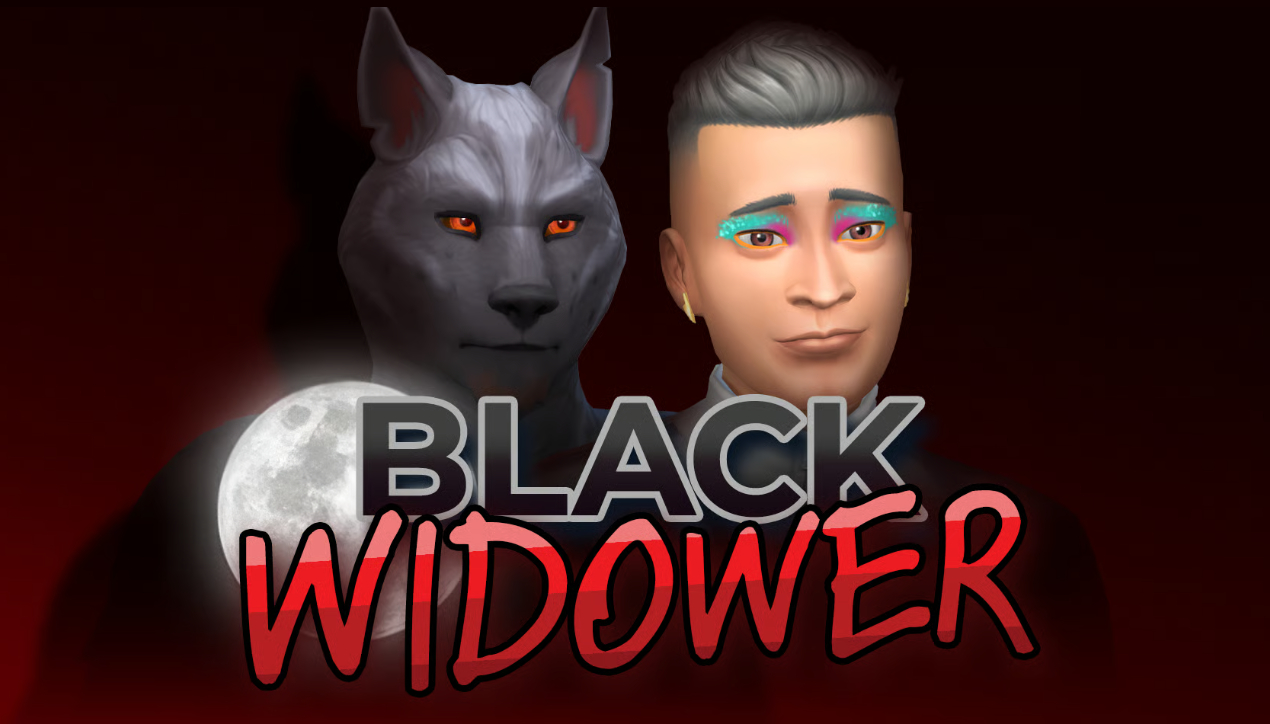 Челлендж Sims 4 «Вдовец оборотень»
