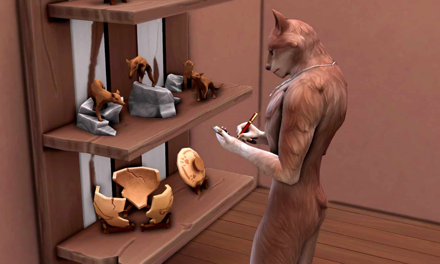 Челлендж Sims 4 «Вдовец оборотень»