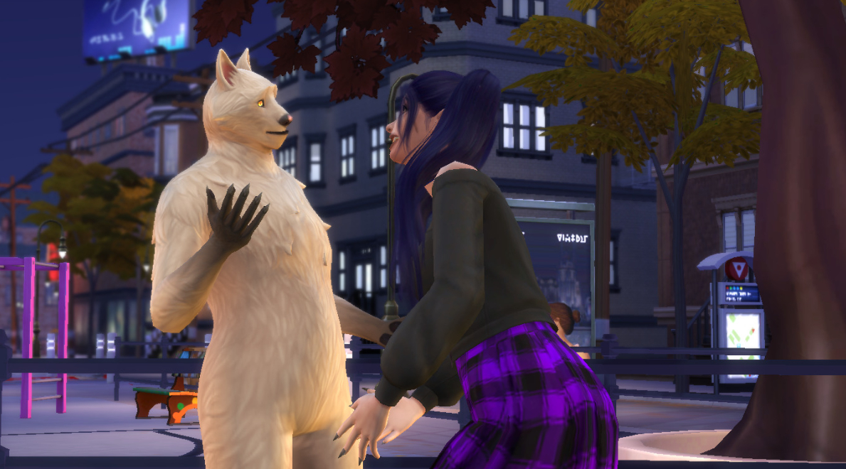 Челлендж Sims 4 «Вдовец оборотень»