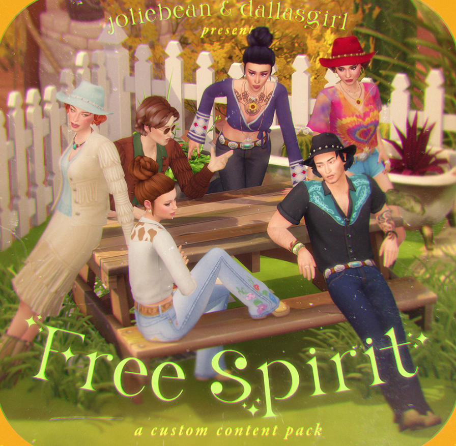 Невероятная коллекция диско Sims 4 CC 70-е годы