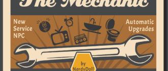Мод Sims 4 «Механик – новый NPC» от NerdyDoll
