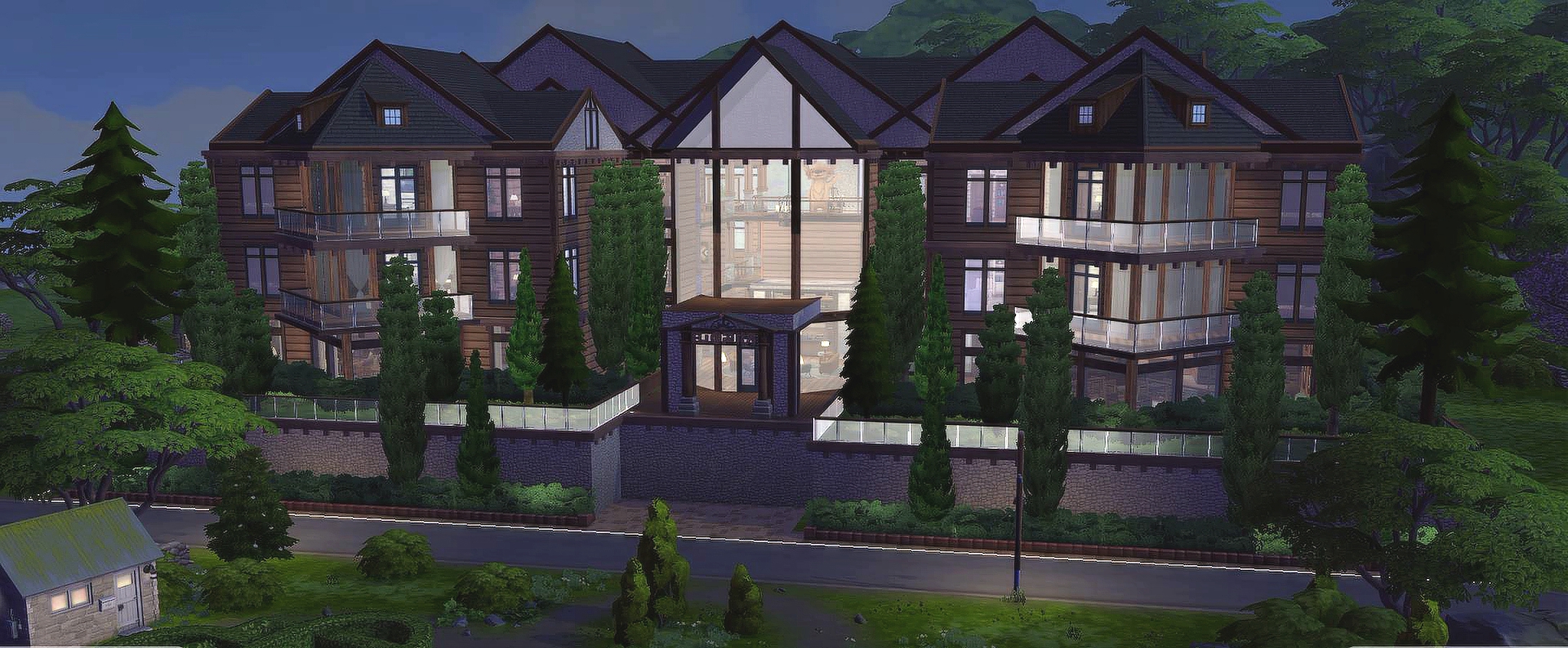 Участок авторское заведение Зимний отель от BrunaSouzaG