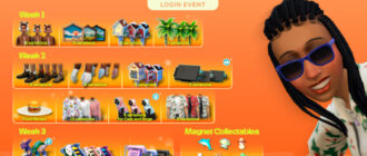 Sims 4 Праздничные пальмы: Все детали нового события за вход