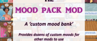 Мод Sims 4 «Спектр настроений» от Lumpinou