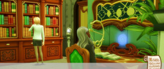 Мод Sims 4 «Карьера в Магическом учреждении» от ilkavelle