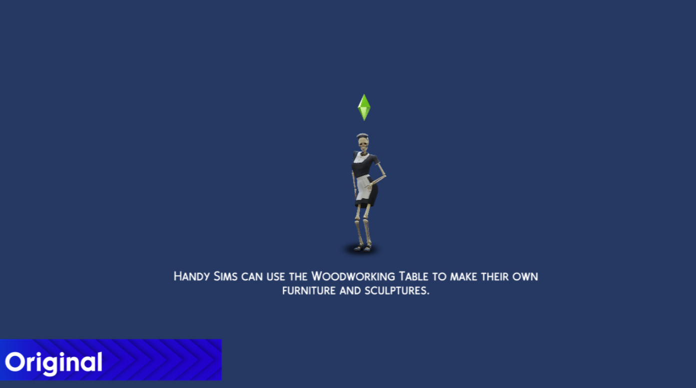 Экраны загрузки Танцующая Скелехильда от 20th Century Plumbob для Sims 4