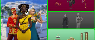 Обзор Большая коллекция The Sims 4 Сквозь века