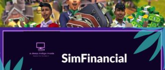 Мод Sims 4 «Кредитный союз Симфинансирование simfinancial» от adeepindigo