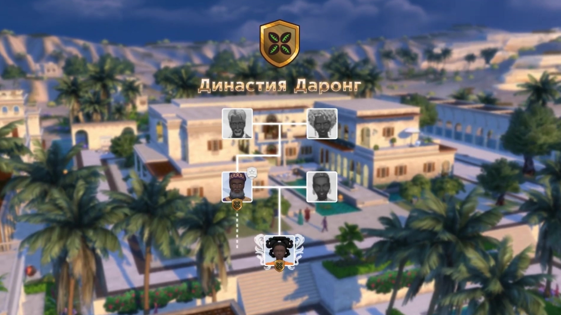 Знакомство с семьями и династиями Sims 4 Сквозь века
