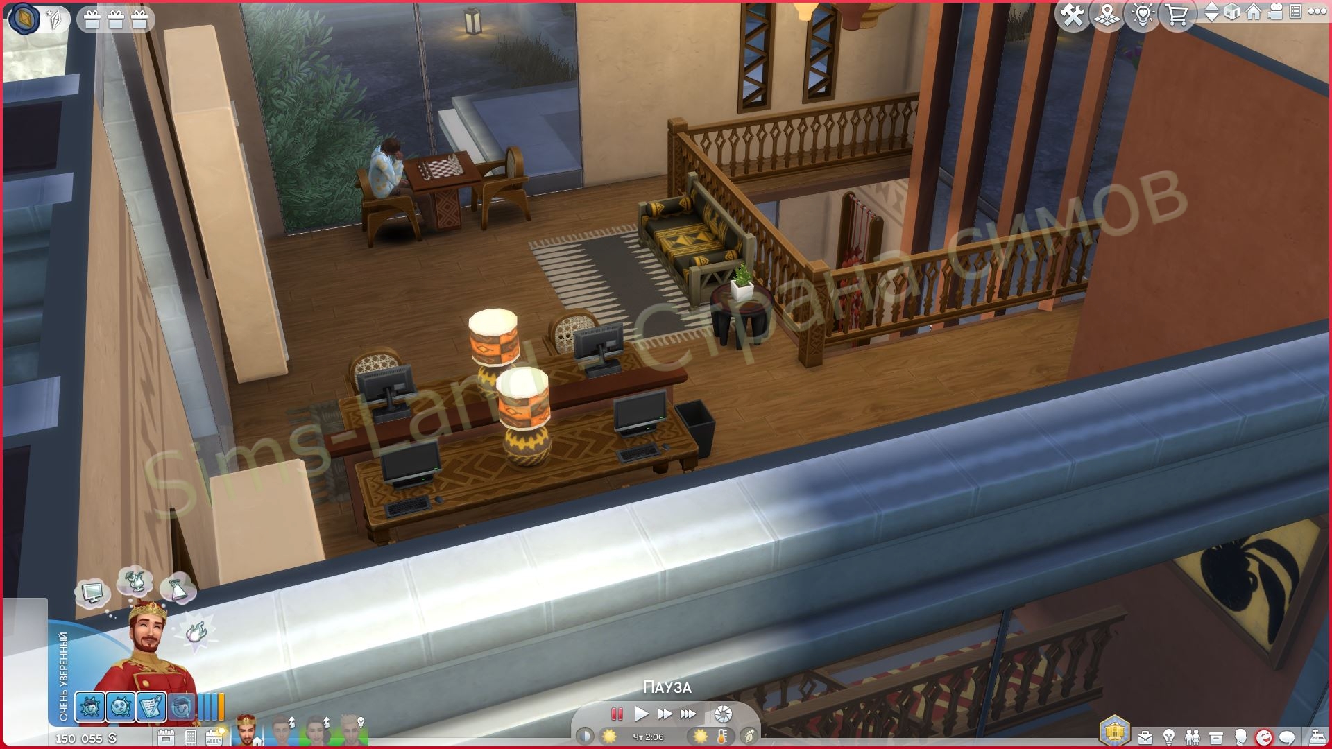 Всё о типе участка Секретное заведение Sims 4 Сквозь века