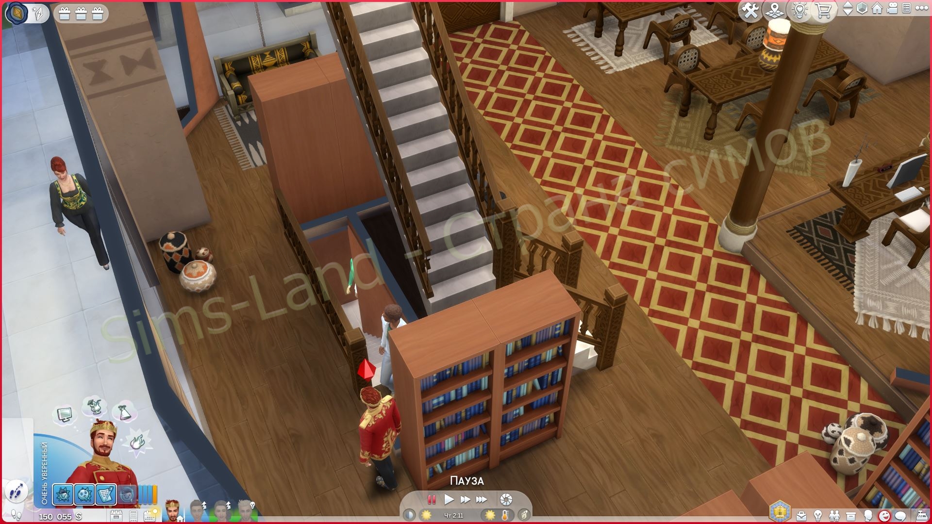 Всё о типе участка Секретное заведение Sims 4 Сквозь века