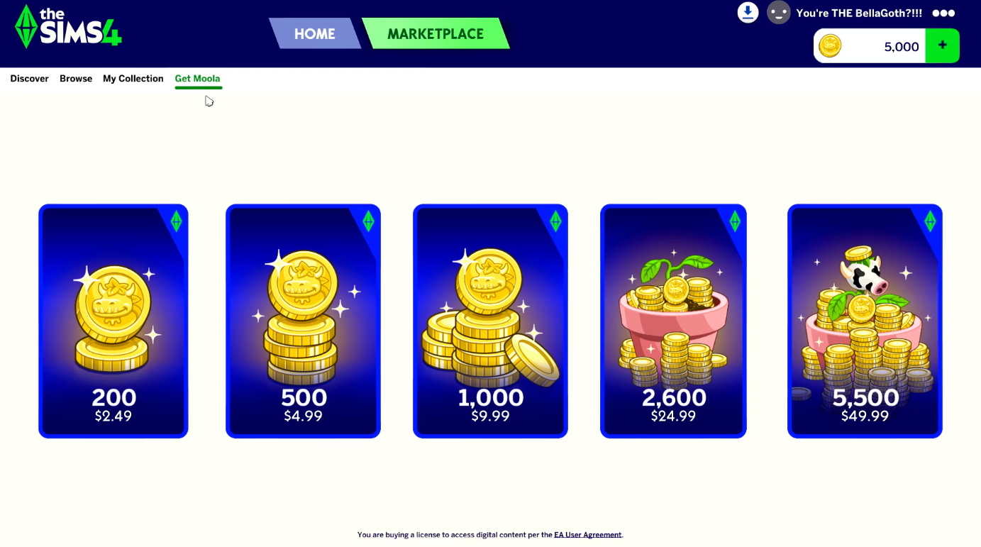 ЕА добавляет в Sims 4 магазин и программу для творцов (креаторов СС)