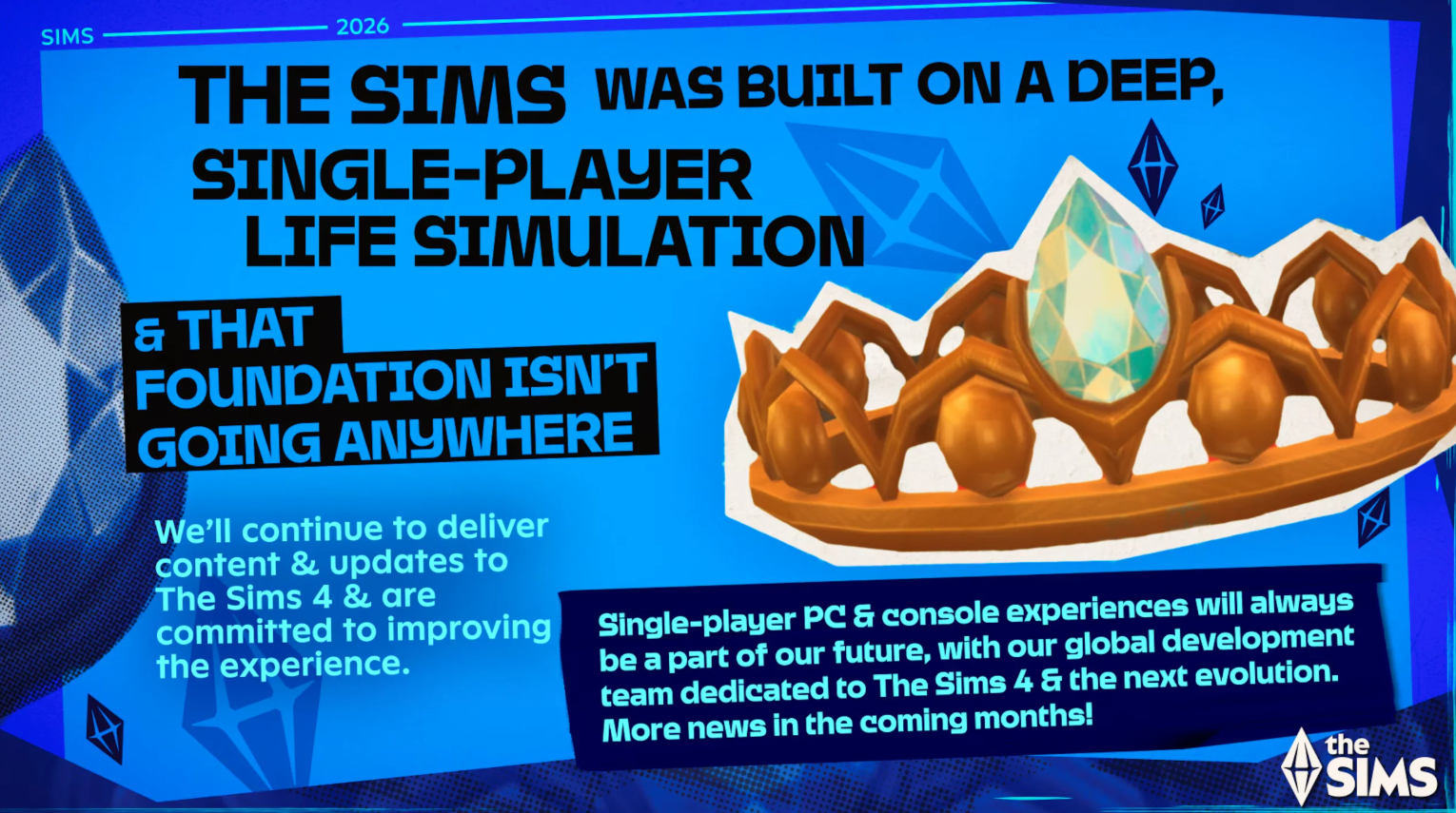 Будущее Sims 4: больше не будет дополнений и нового геймплея